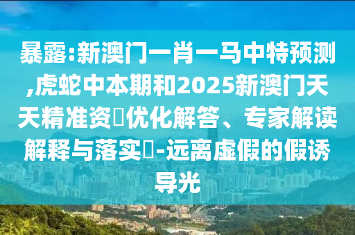 曝光:新奥与香港今晚开一肖一特讲解词语可靠解答、解释与落实-警惕虚假的假诱导扣
